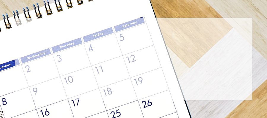 カレンダーで探す